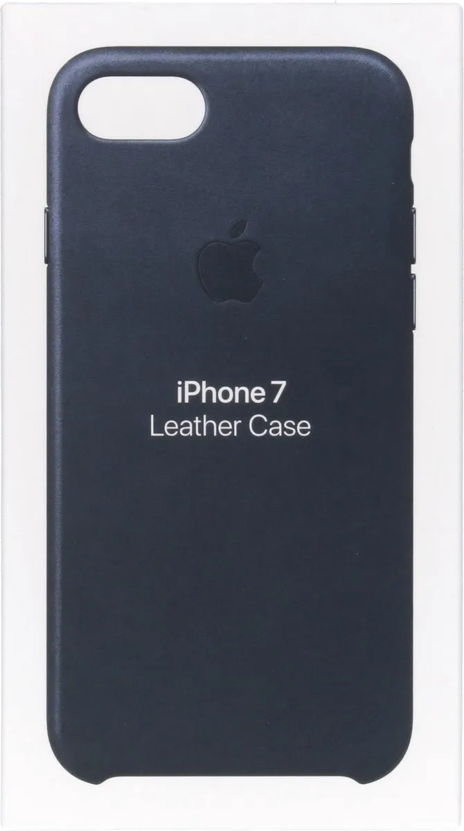 Apple Leren Hoesje MMY32ZM/A - Donkerblauw