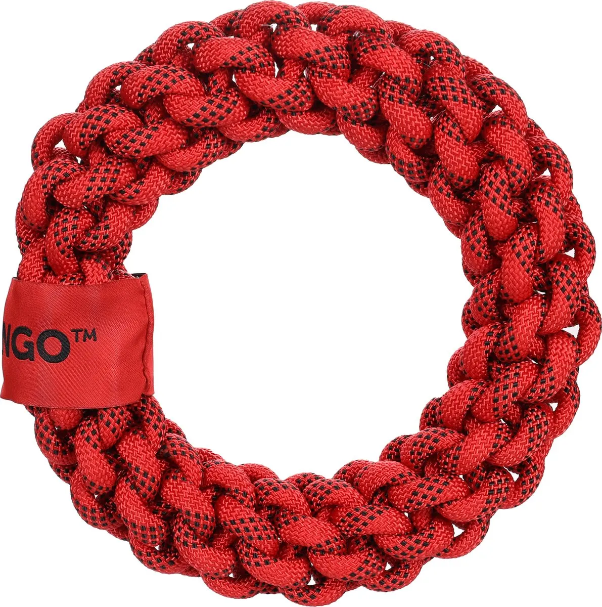 Flamingo Vokas Touwring Rood/Zwart L
