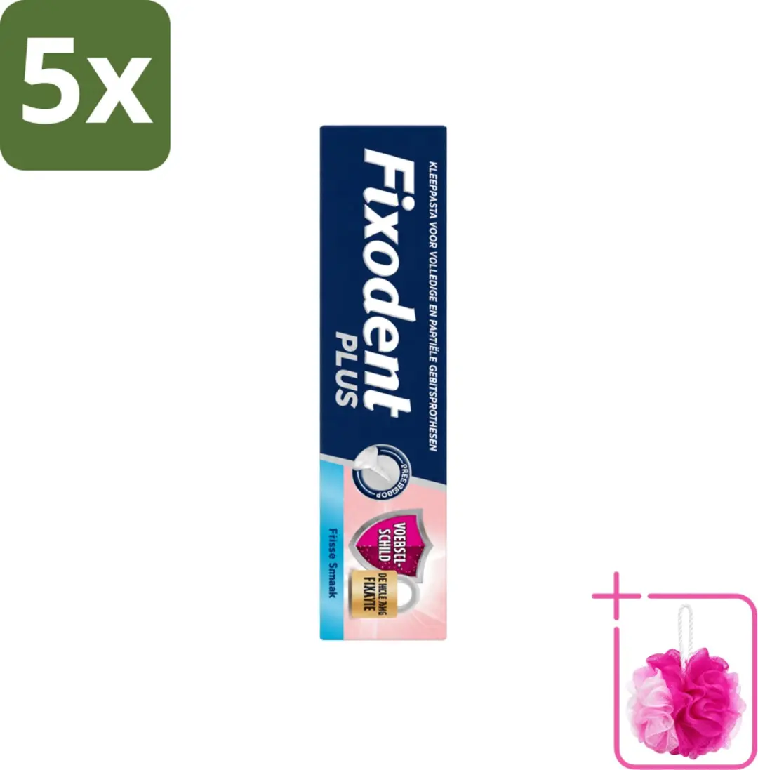 5 x Fixodent Plus