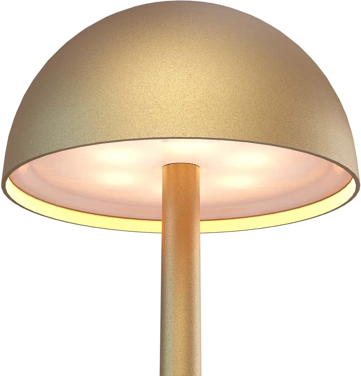 LEDVION Vita Oplaadbare Tafellamp - 2x Goud - 2.5W - IP54 - afbeelding 6 van 6