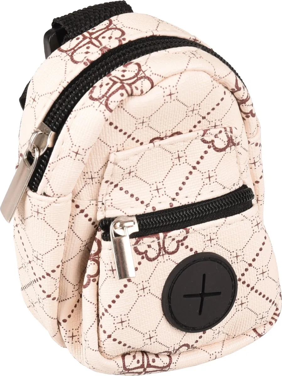 Flamingo Poepzakhouder Beige 8x5x12cm