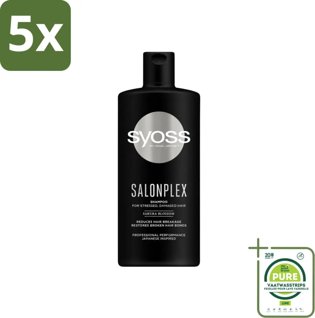 5 x Syoss Salonplex Shampoo