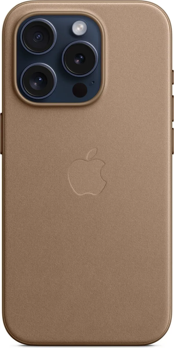 Apple FineWoven Hoesje iPhone 15 Pro MT4J3ZM/A - Taupe