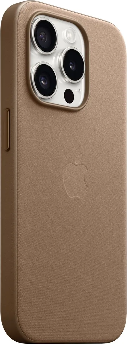 Apple FineWoven Hoesje iPhone 15 Pro MT4J3ZM/A - Taupe