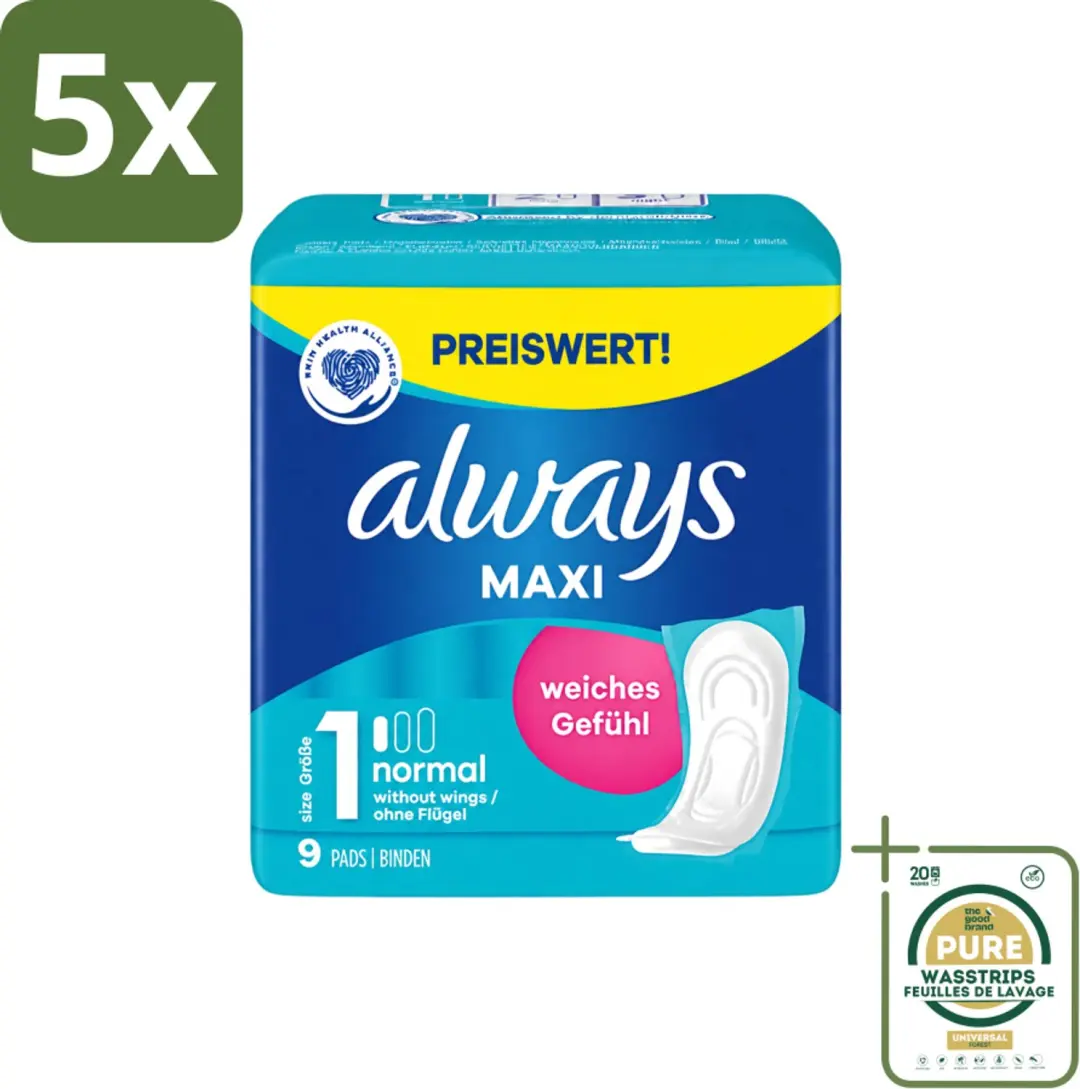5 x Always Maxi
