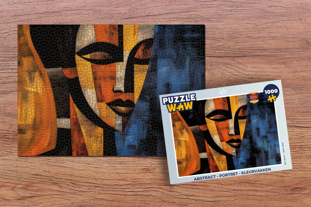 PuzzleWow Abstract Portret Legpuzzel 1000 Stuks - MPN 8721181127530