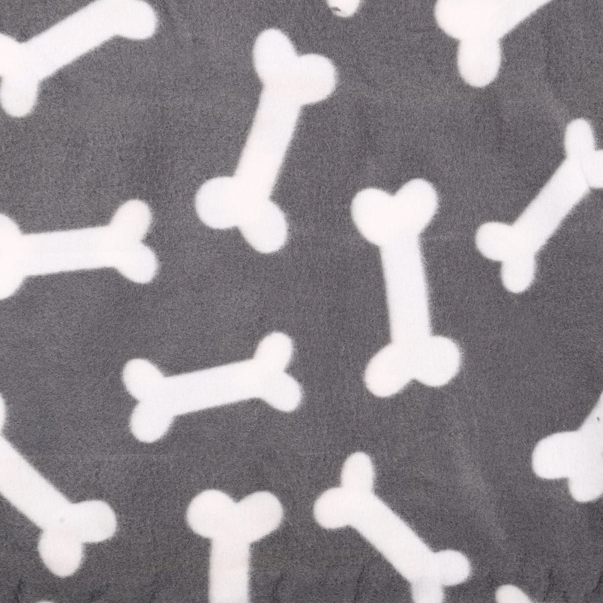 Flamingo Fleece Deken Grijs - 120g - 4-Seizoenen