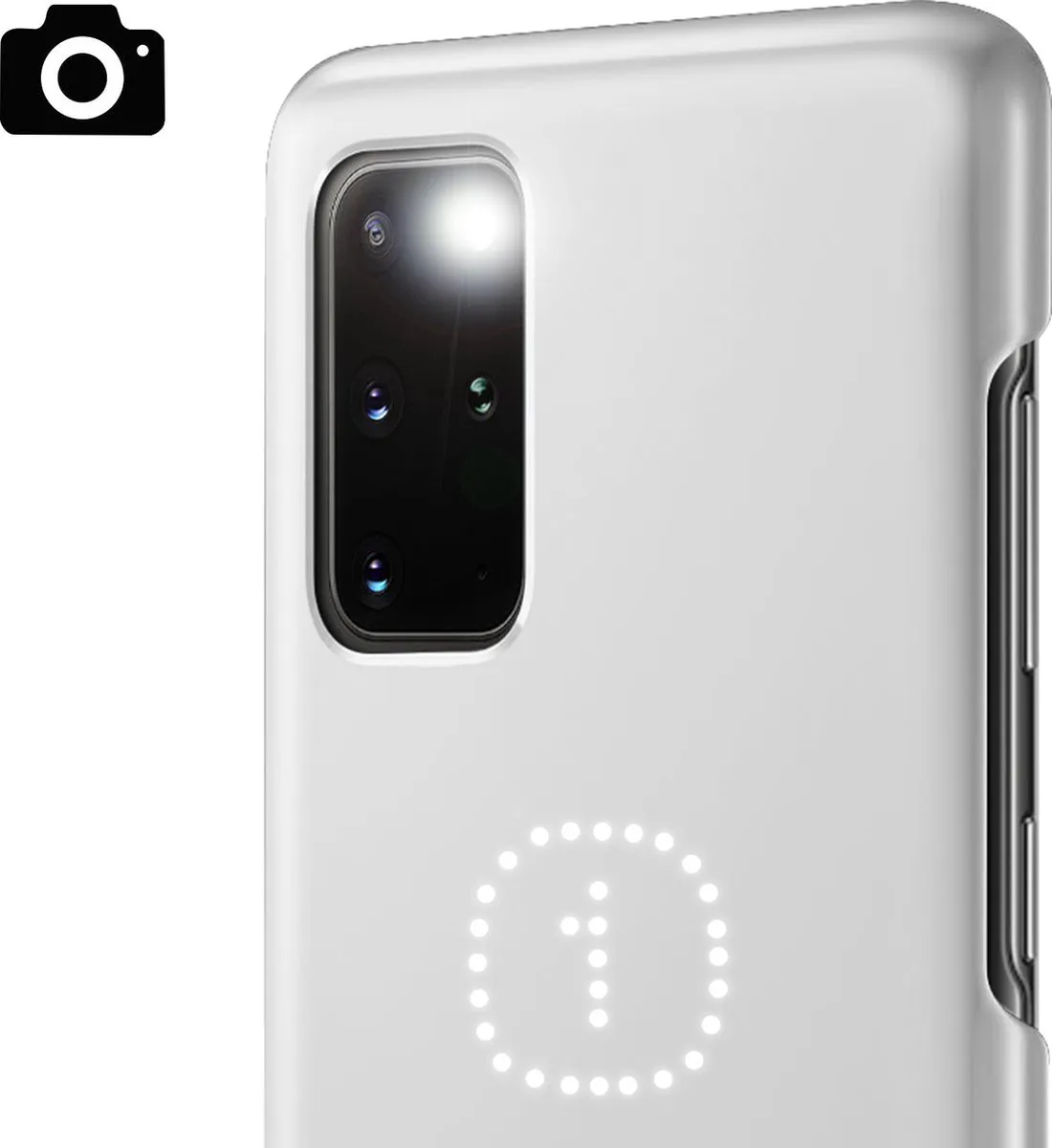 Samsung EF-KG985CWEGEU Hoesje - Galaxy S20 Plus - Wit