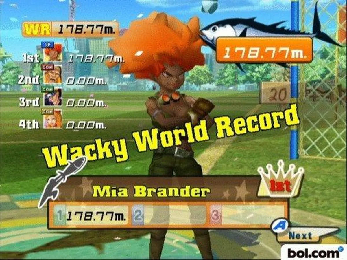 Sega Wacky World of Sports - 4 Spelers Offline
