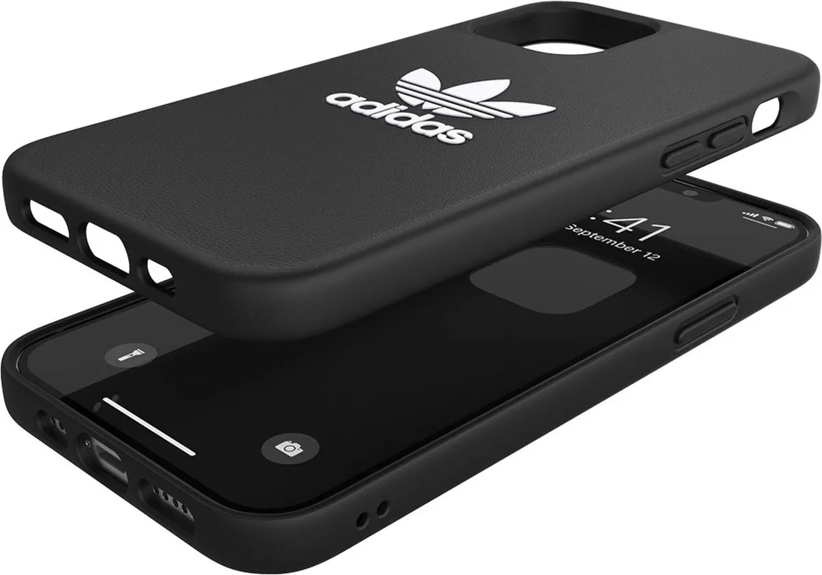 Adidas Moulded Case Basic TPU Hoesje iPhone 12 Pro Max 42216 - Zwart - afbeelding 3 van 6