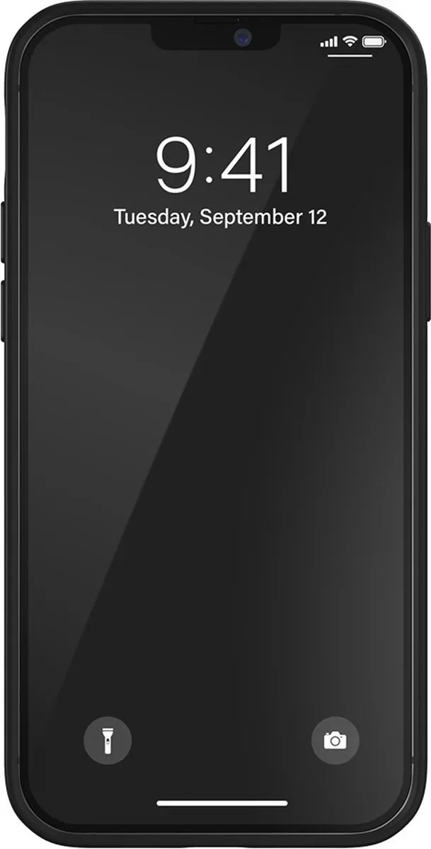 Adidas Moulded Case Basic TPU Hoesje iPhone 12 Pro Max 42216 - Zwart - afbeelding 5 van 6