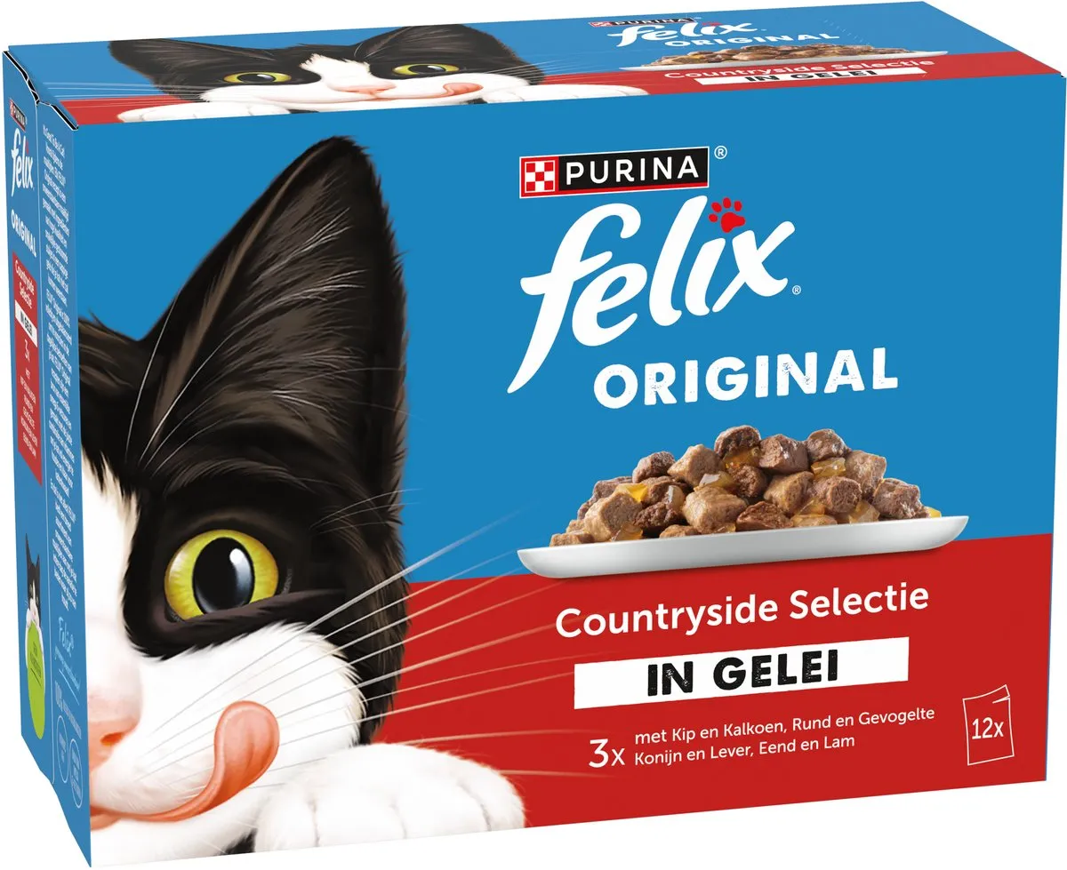 Felix Original Countryside Selectie Natvoer - 48 x 85g