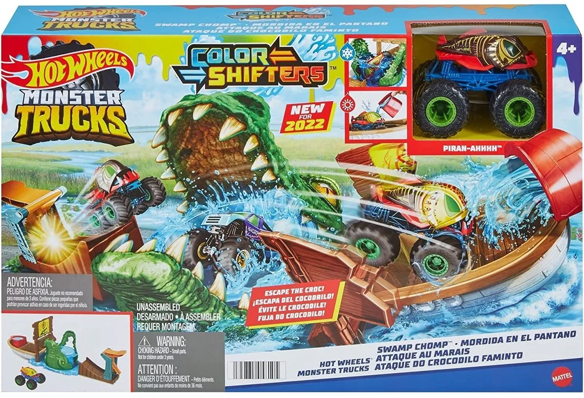Hot Wheels Monstertrucks Color Shifters HGV14 Racebaan