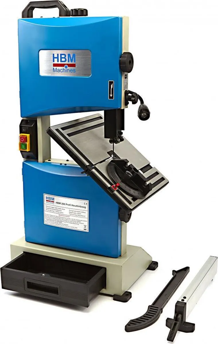 HBM Profi Houtlintzaagmachine Compact 300W - Incl LED