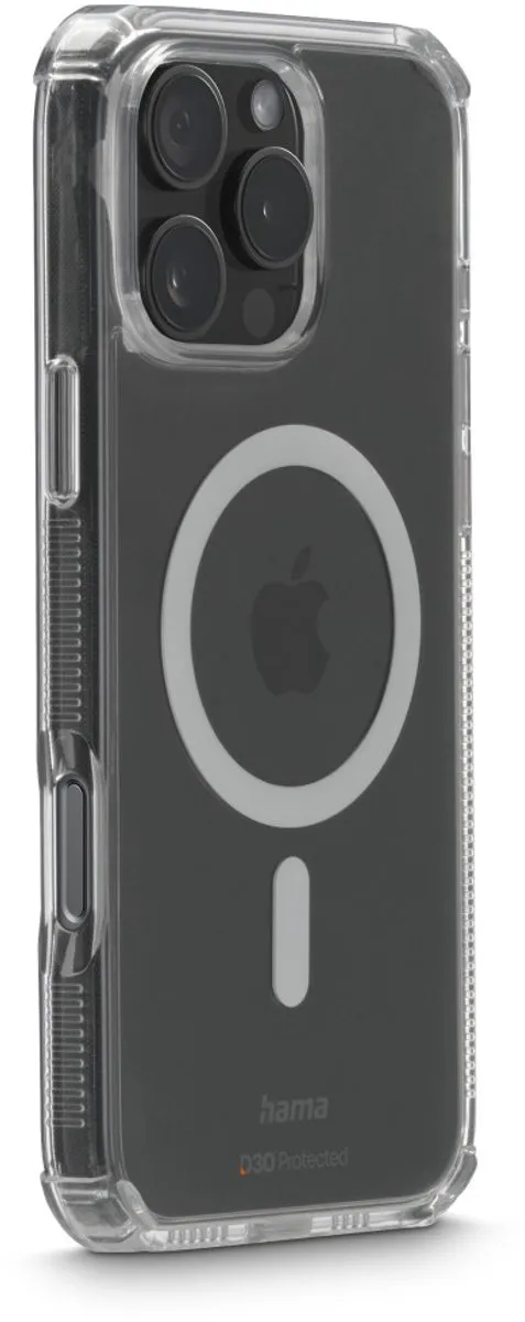 Hama Extreme Protect MagCase iPhone 16 Pro Max - Transparant - MPN 00136865