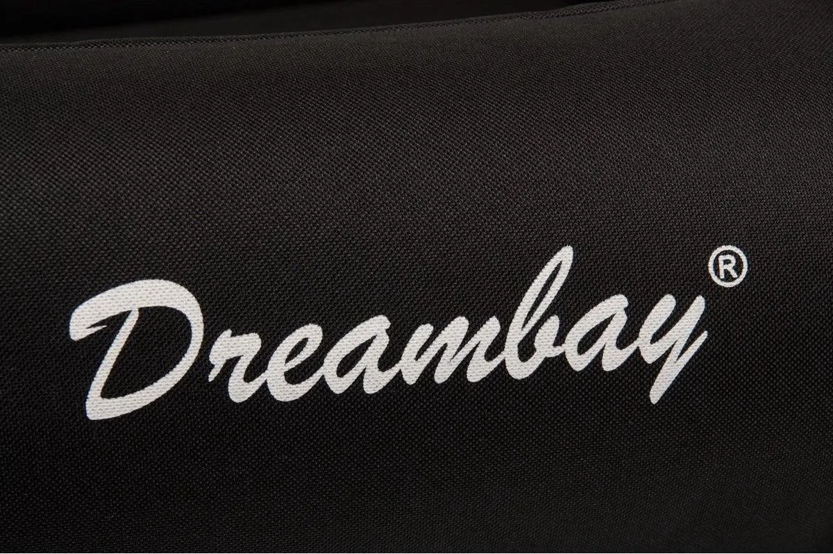 Flamingo Dreambay Orthopedisch Hondenkussen 100x80cm - Zwart