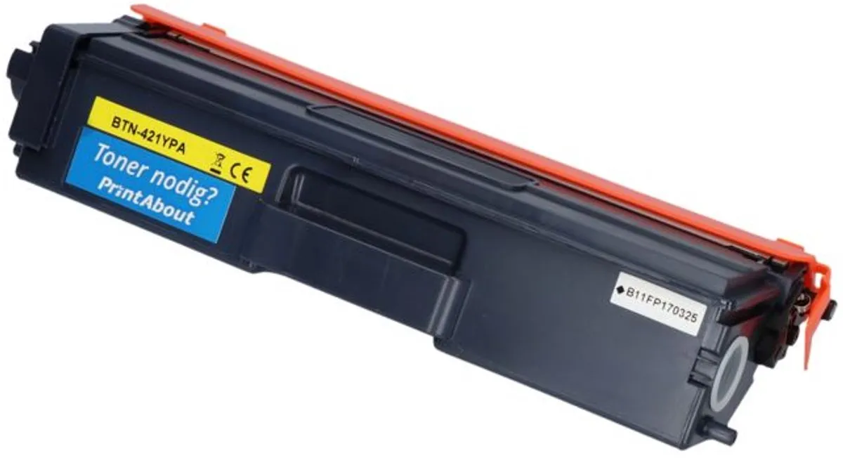 PrintAbout Brother TN-421Y-PA Toner - Geel - 2.000 Pagina's