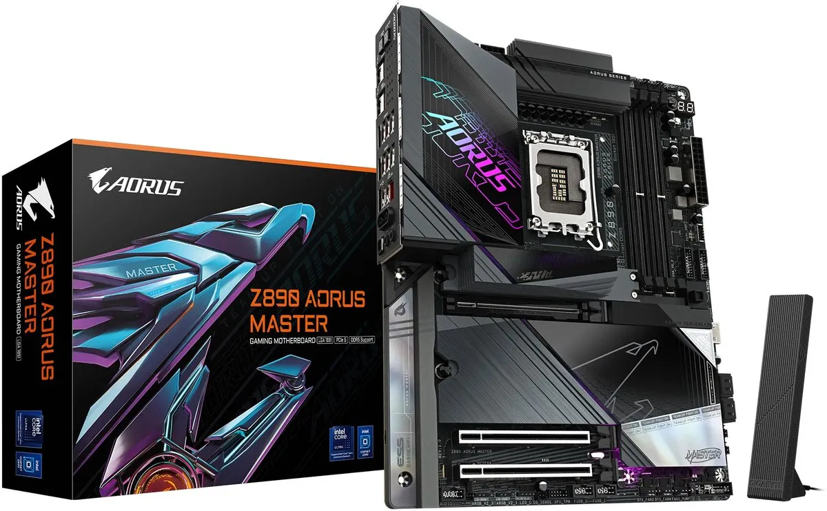 Gigabyte Z890 AORUS MASTER Moederbord - ATX