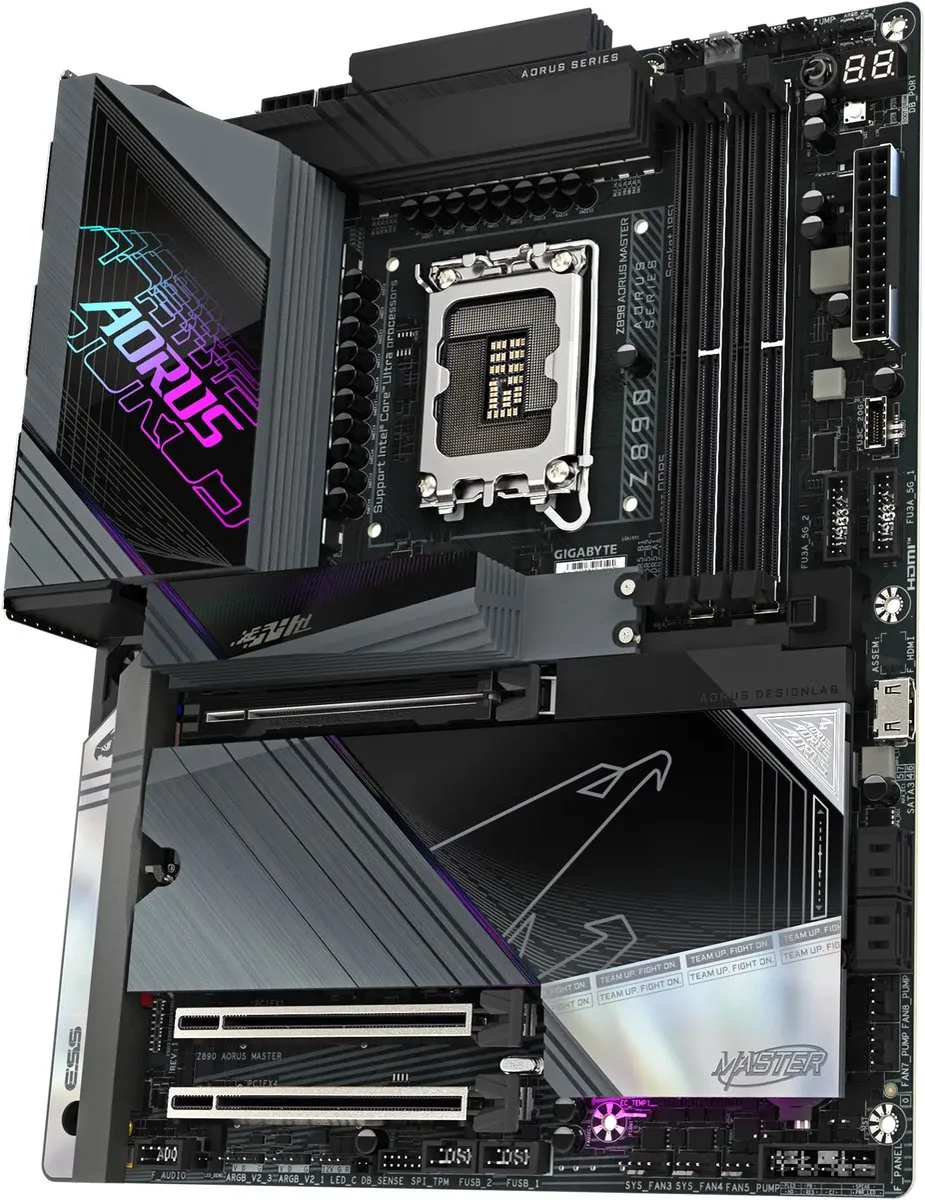 Gigabyte Z890 AORUS MASTER Moederbord - ATX - afbeelding 6 van 6