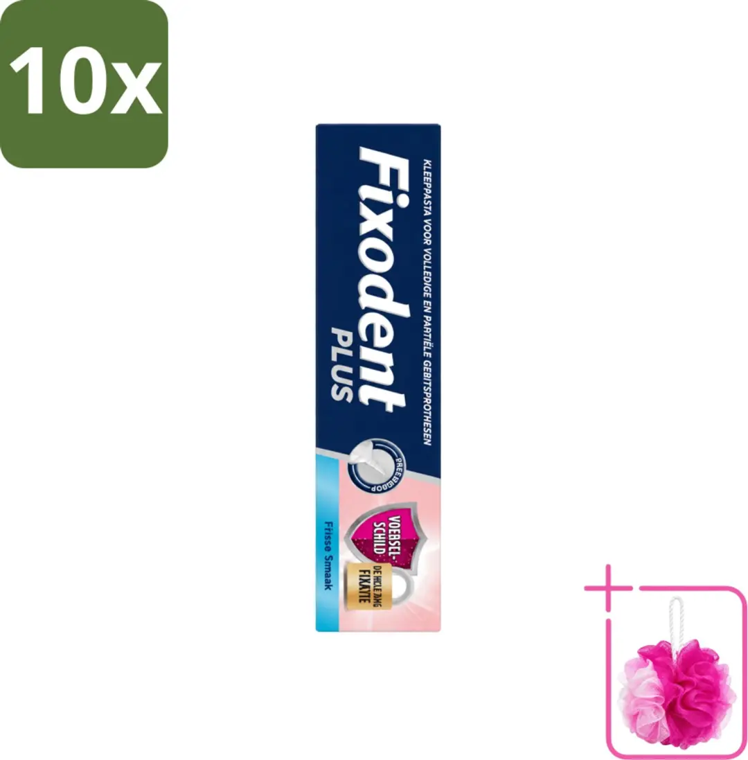 10 x Fixodent Plus