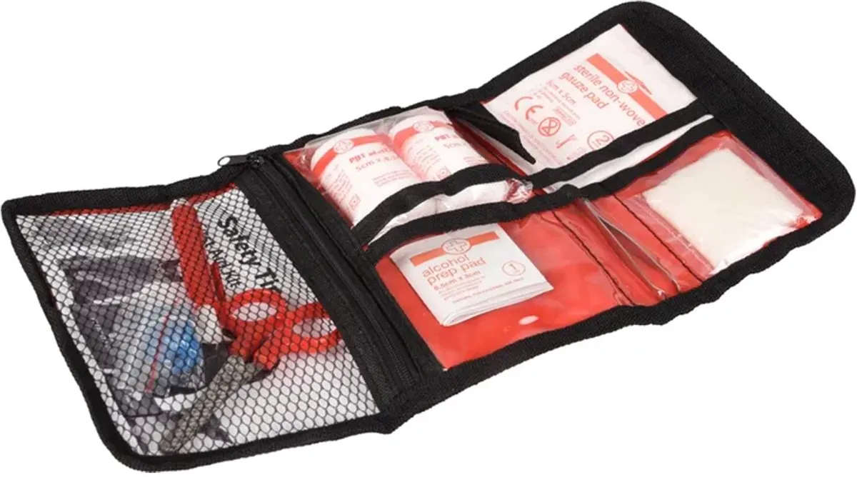 Flamingo EHBO-Kit voor Dieren Basic - Zwart/Rood/Wit
