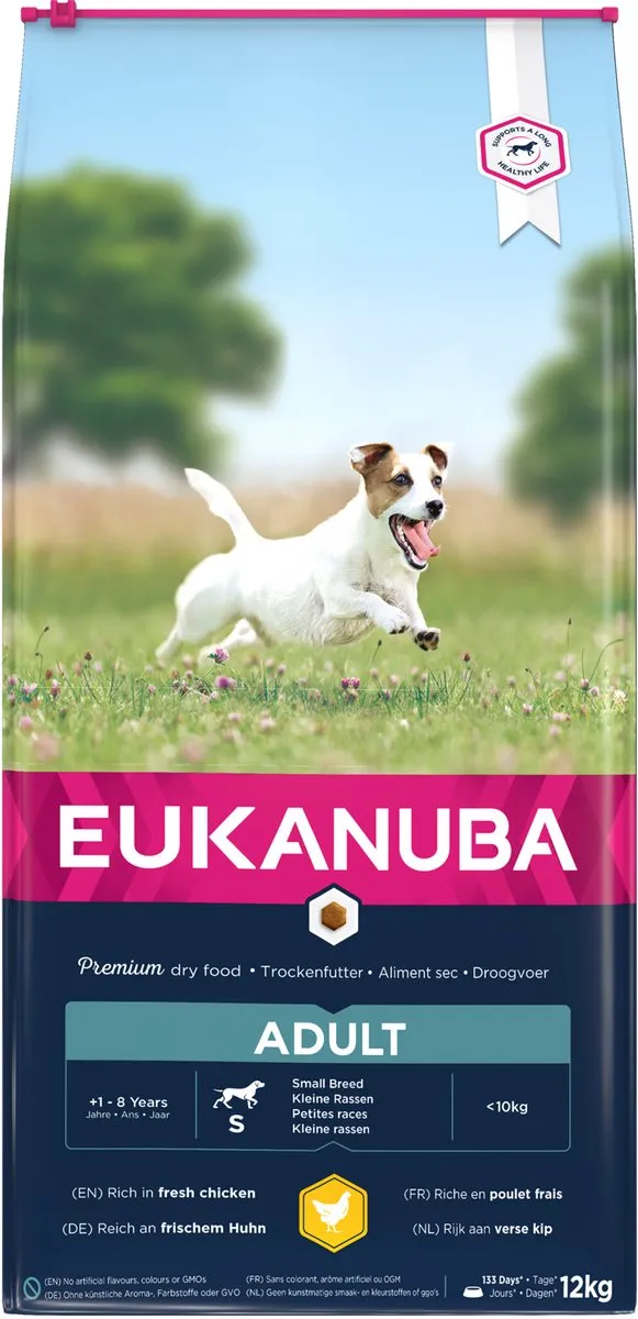 Eukanuba Adult Small Breed Kip Hondenbrokken 3kg - afbeelding 6 van 6