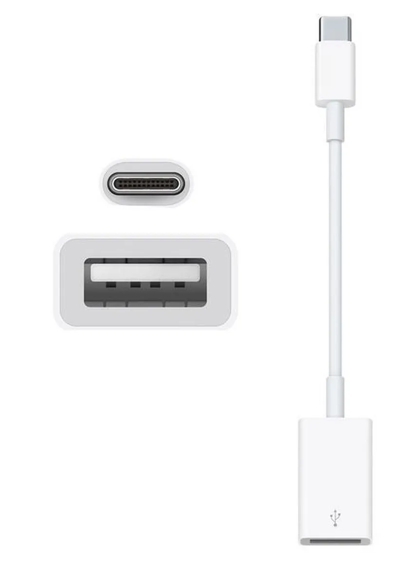 Apple MJ1M2ZM/A USB-C naar USB 3.0 Adapter - Wit