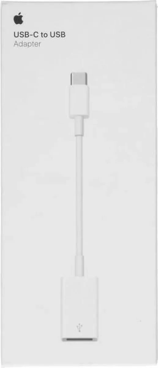 Apple MJ1M2ZM/A USB-C naar USB 3.0 Adapter - Wit