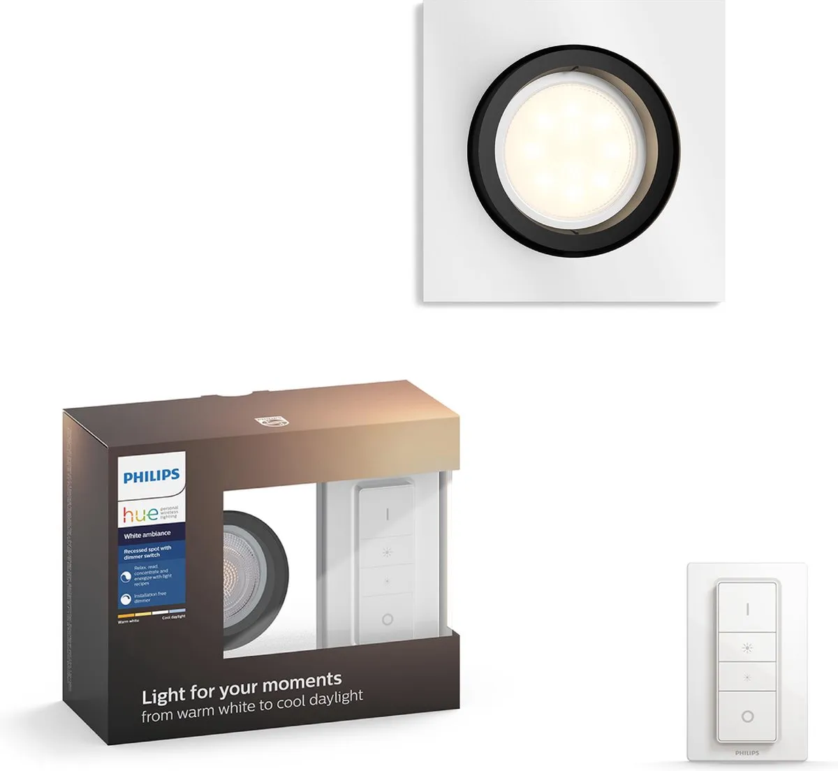 Philips Hue Milliskin Inbouwspot GU10 6W
