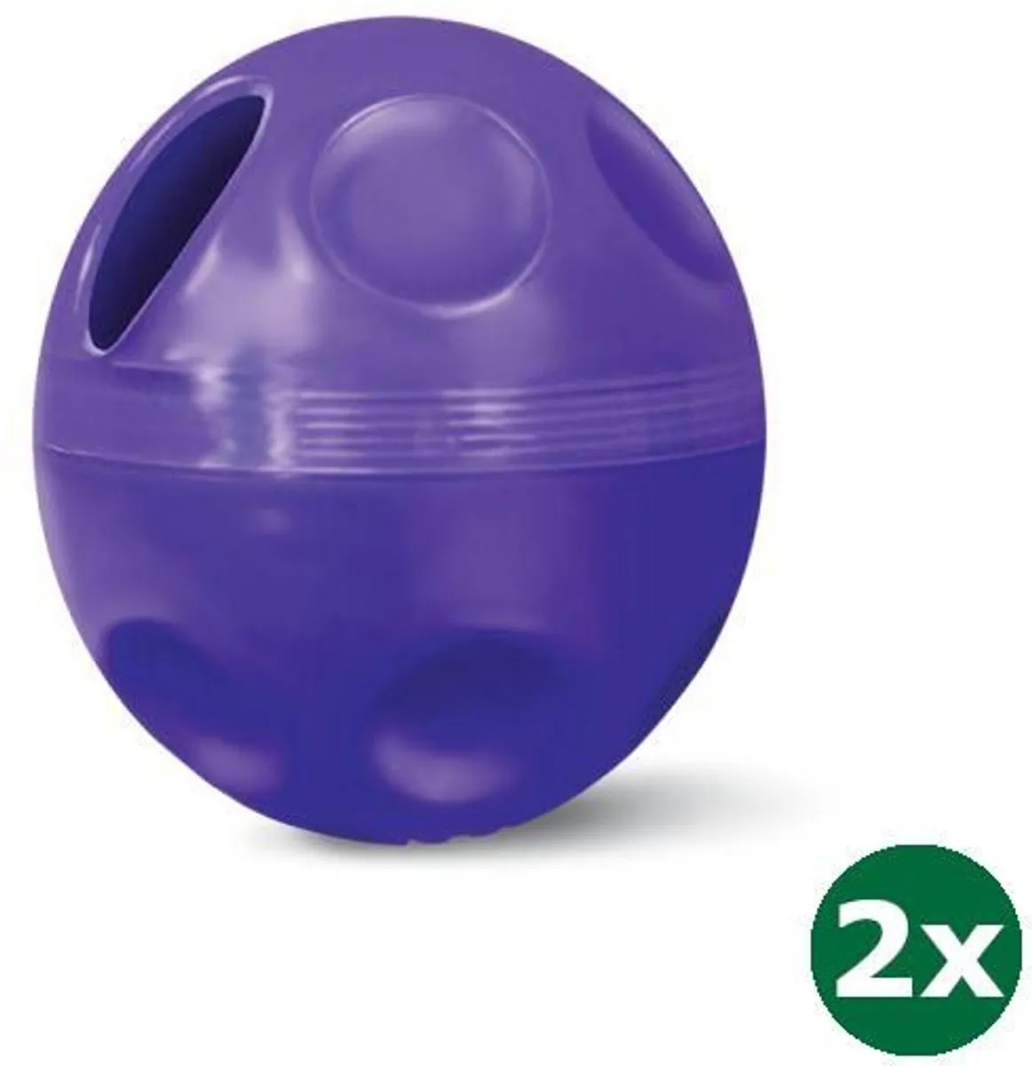 Kong kat treat dispensing voerbal 2x 6,5x6,5x7,5 cm
