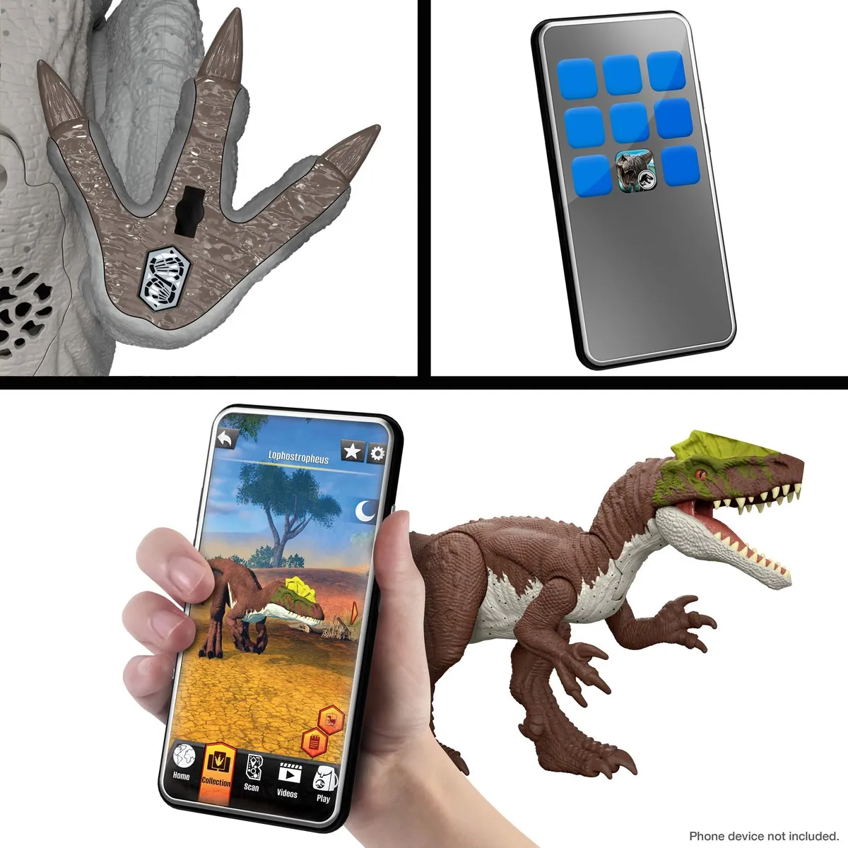 Jurassic World Rebirth Danger Minqaria Figuur JGB75 - Multicolor