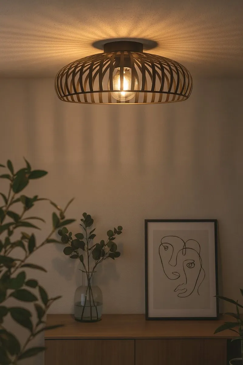 Eglo Mogano 3 Plafondlamp Ø43cm - Brons