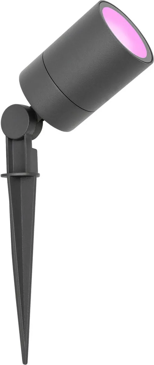 LEDVION SMART Wifi LED Prikspots Antraciet 5W IP65