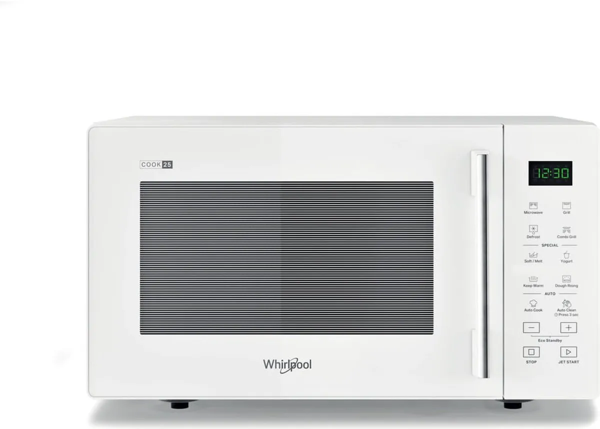 Whirlpool MWP 253 W Magnetron 25L 900W - Wit - afbeelding 6 van 6