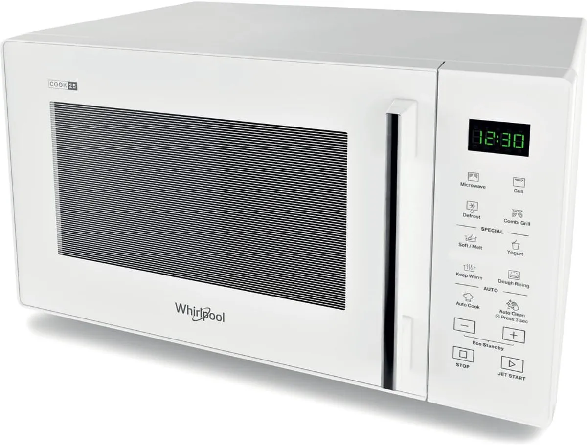 Whirlpool MWP 253 W Magnetron 25L 900W - Wit - afbeelding 5 van 6