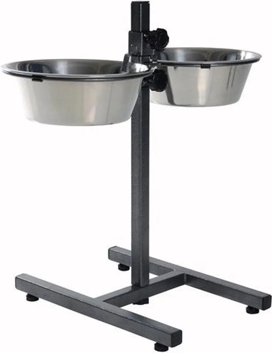 Trixie Voerstandaard XL - 28cm Zilver