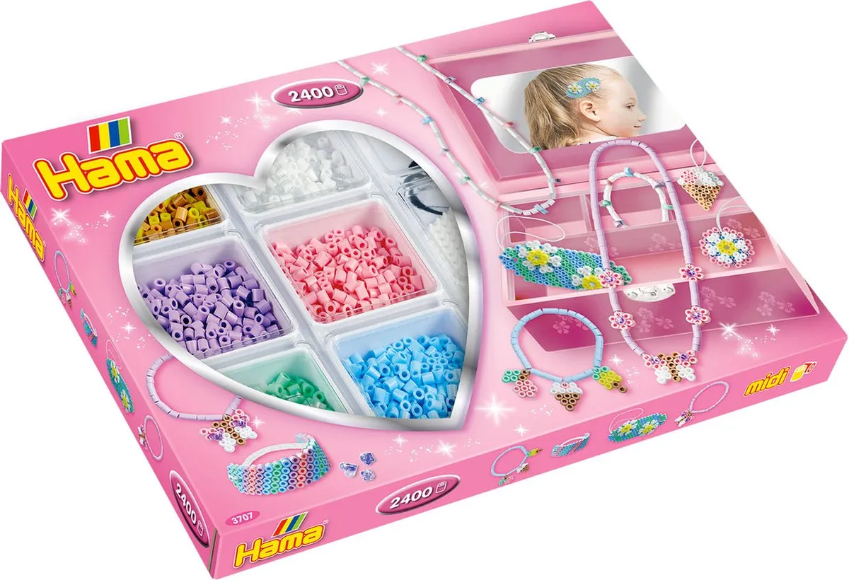 Hama Strijkkralen Activity Box 2400 Kralen - Multicolor