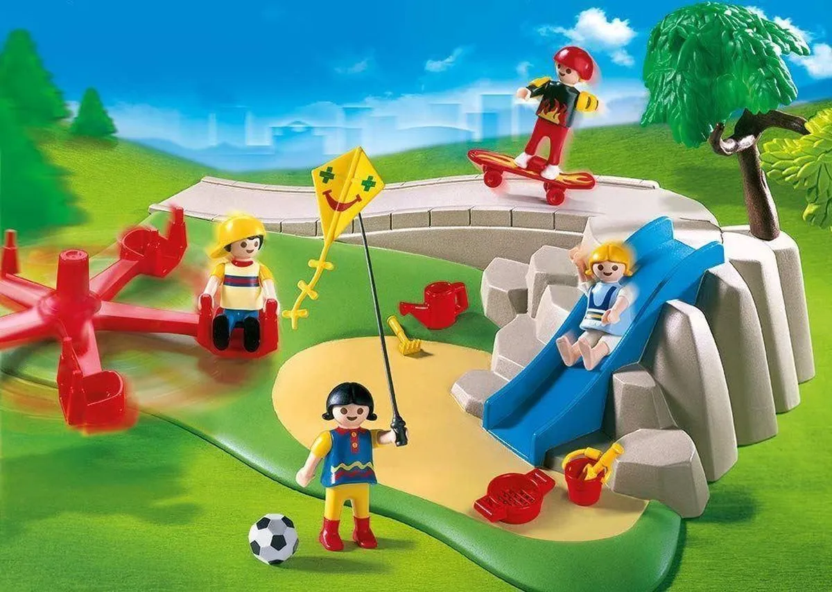 Playmobil City Life Super Set Speeltuin 4132 - Multicolor