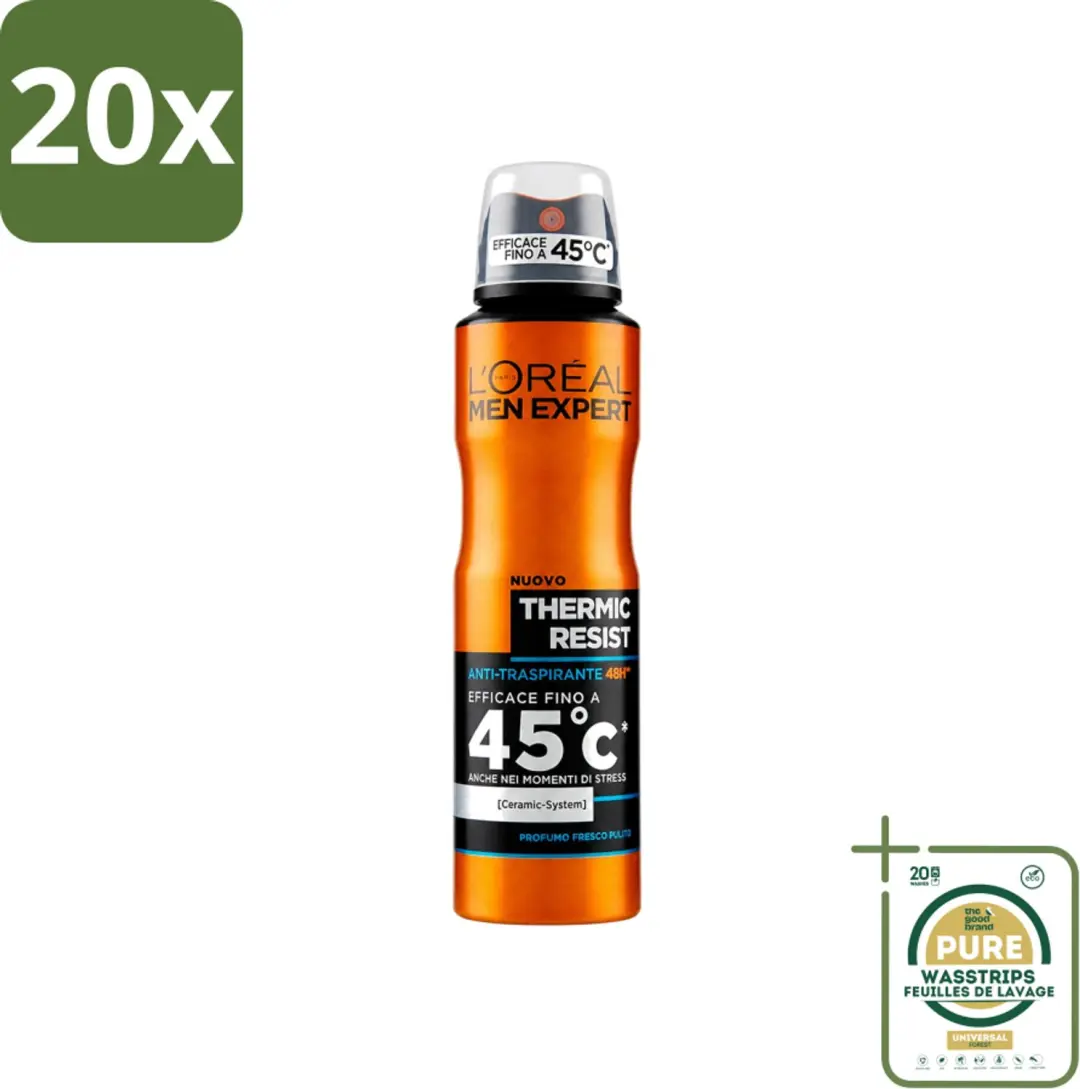 20 x L'Oréal Men Expert Deo Spray