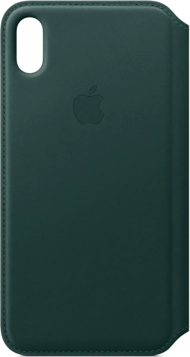 Apple Folio Hoesje iPhone XS Max Forest Green MRX42ZM/A