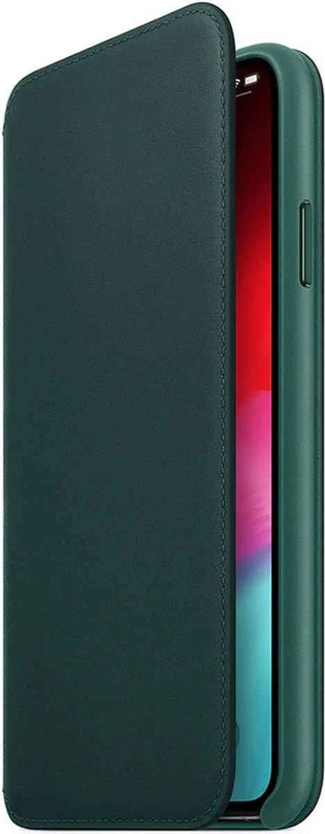 Apple Folio Hoesje iPhone XS Max Forest Green MRX42ZM/A