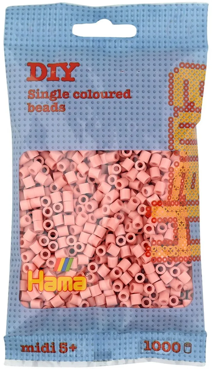 Hama Strijkkralen 1000 Stuks - Donkerrood