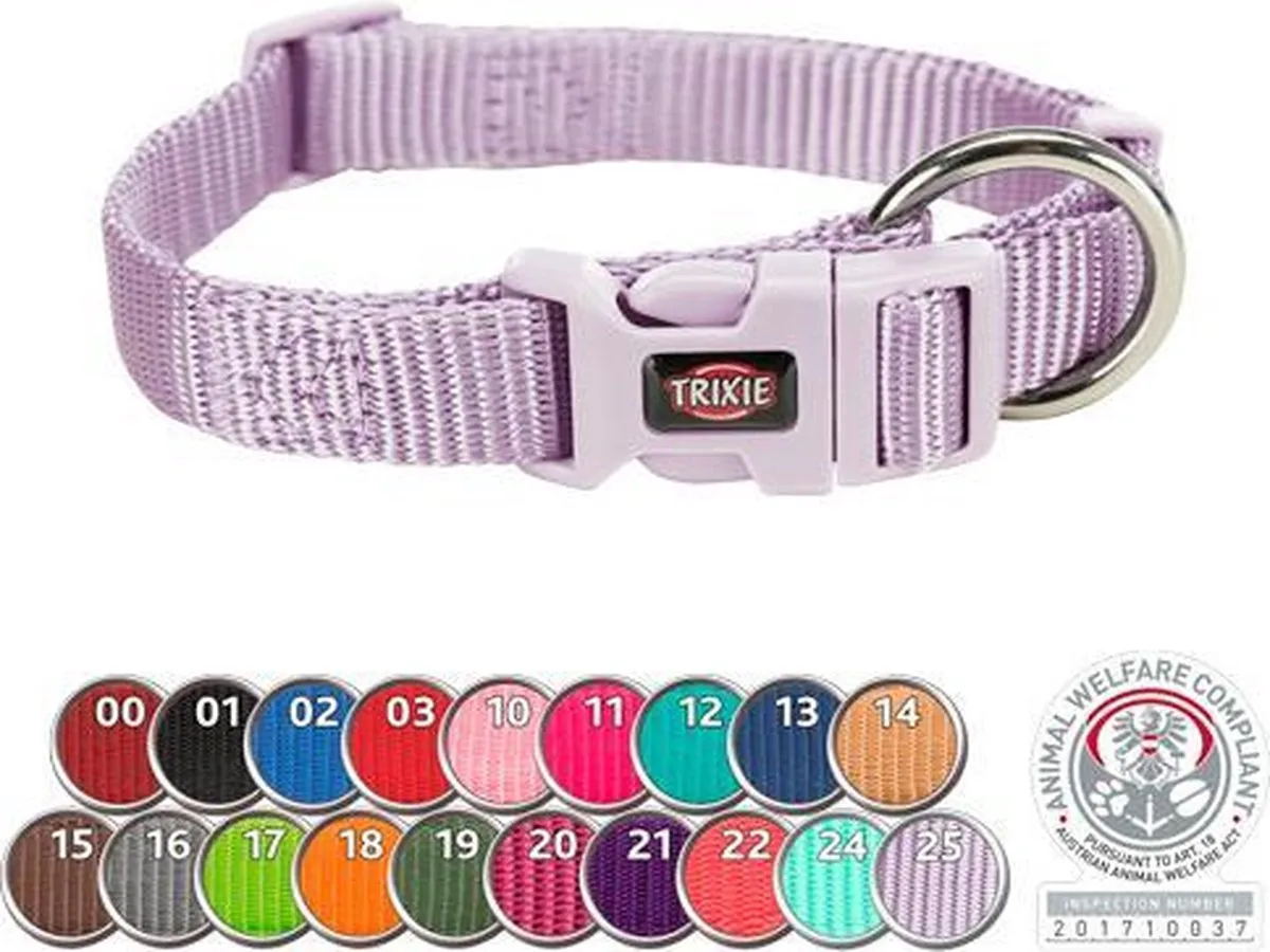 Trixie Premium Halsband Rood - Maat XS - afbeelding 5 van 6