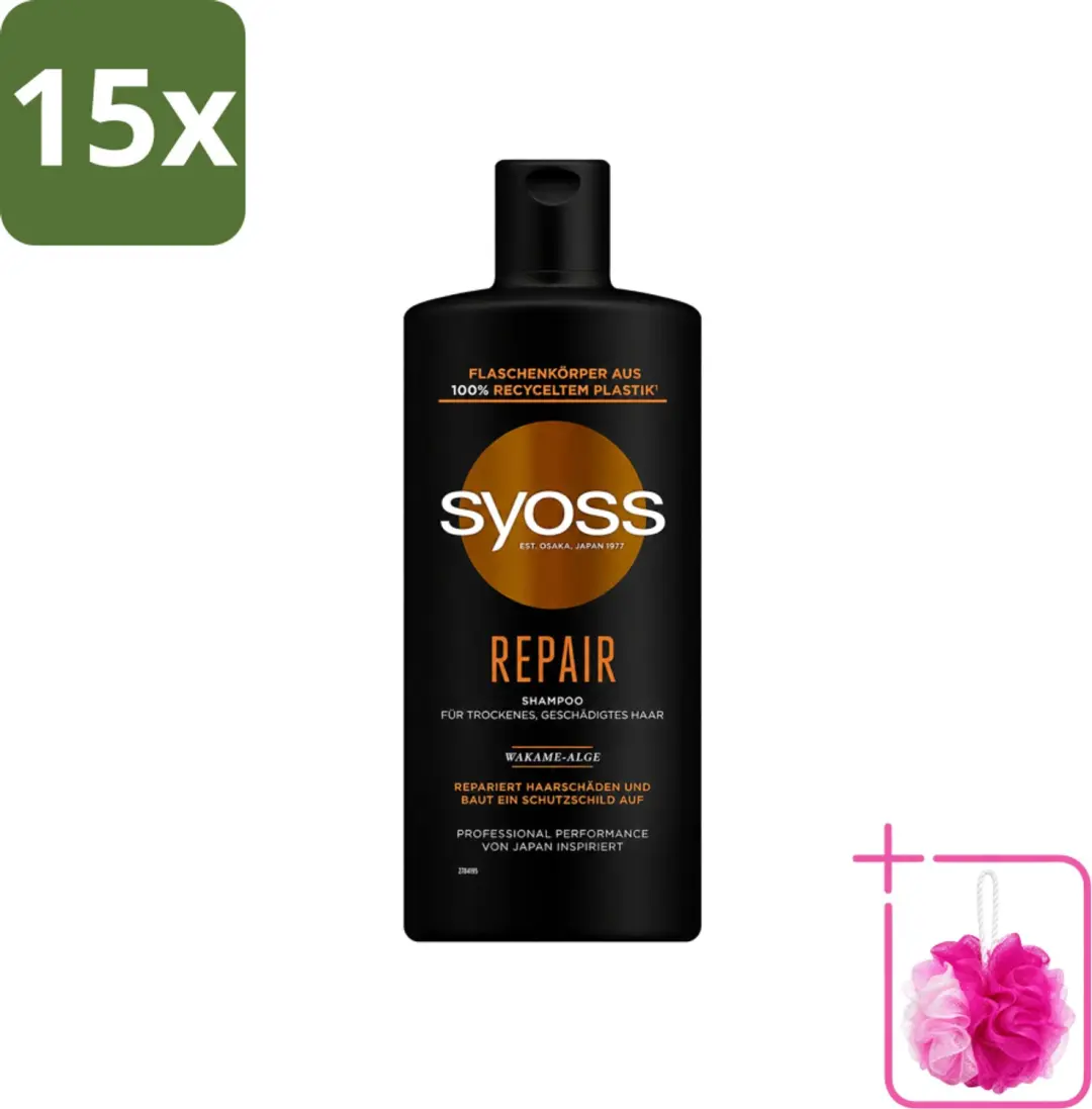 15 x Syoss Repair Shampoo