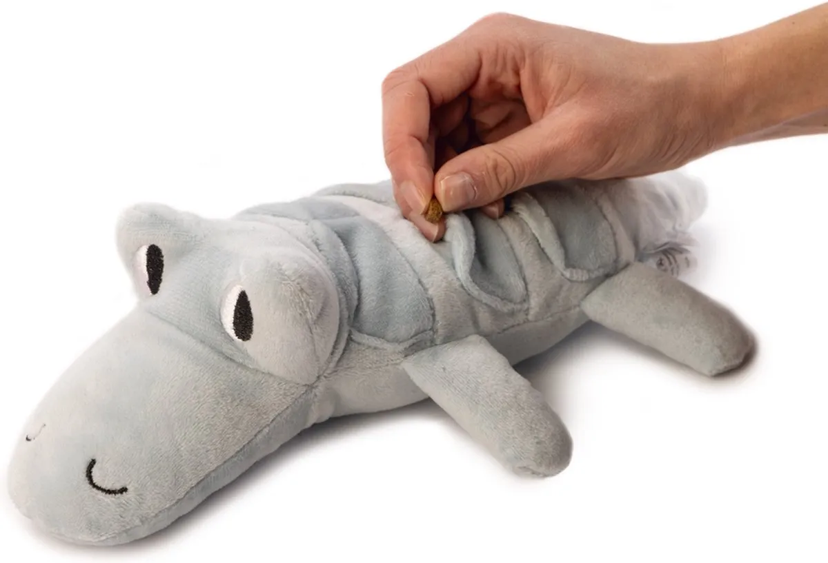 Beeztees Puppy Krokodil Jake Hondenspeelgoed - 32x18x8cm Groen