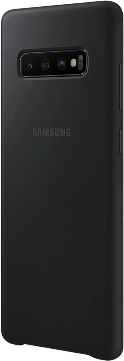 Samsung - Silicone Cover - Galaxy S10 Plus - Zwart