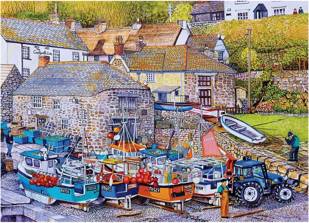 House Of Puzzles Cadgwith Cove Legpuzzel 500 Stuks