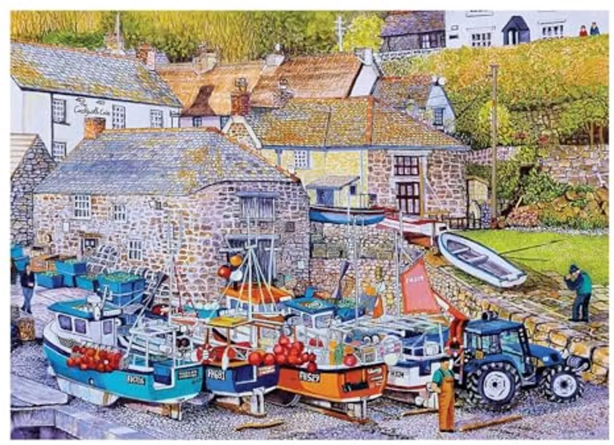 House Of Puzzles Cadgwith Cove Legpuzzel 500 Stuks - Multicolor