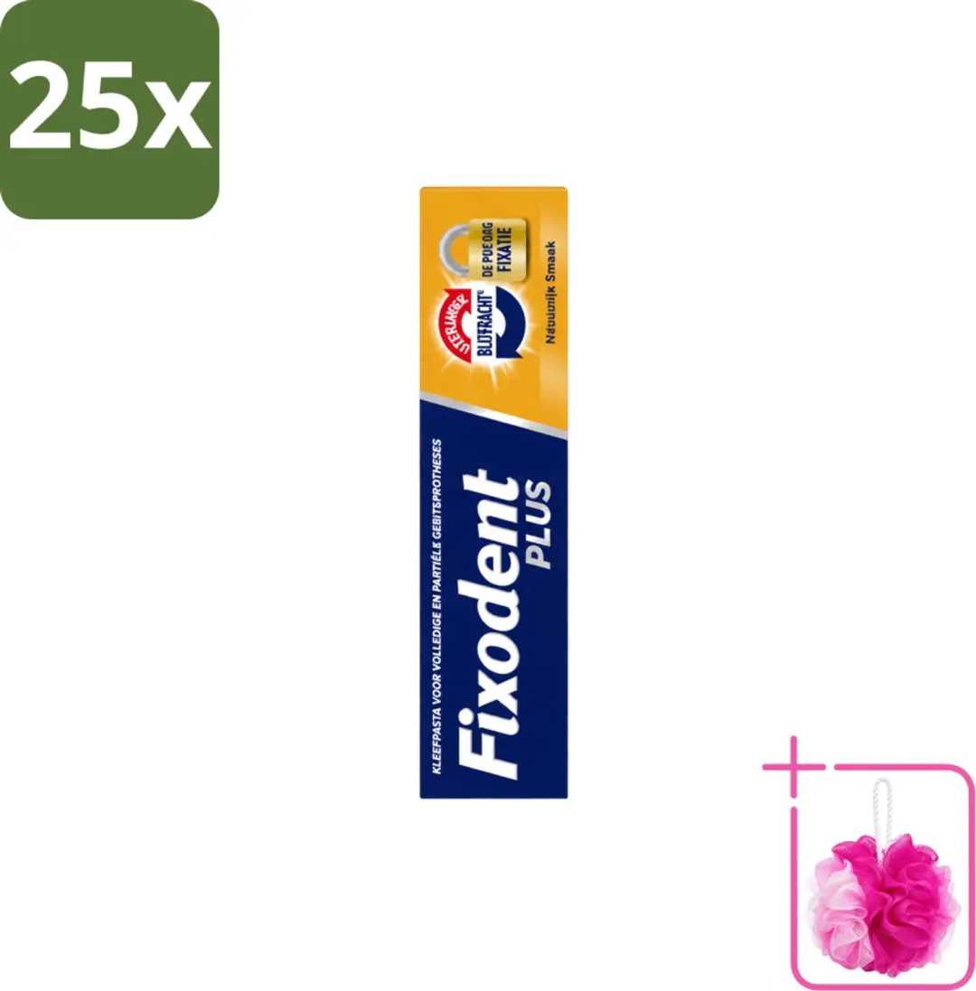 25 x Fixodent Plus