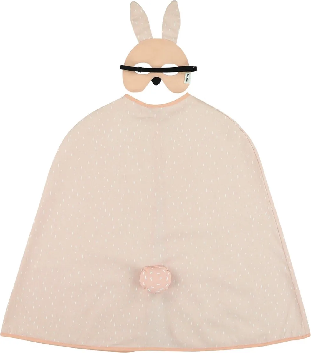Trixie Verkleedset Rabbit Cape & Masker - 3-6 jaar - Roze